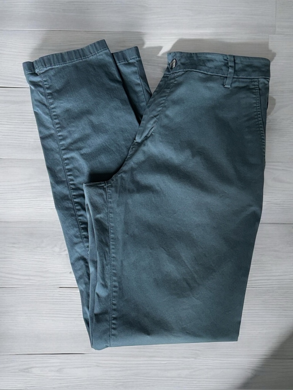 Birddogs Classic Men's Chino Pants in Slate Blue - Everyday Wear 30x32